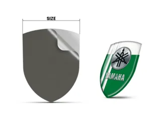 Yamaha Emblème Résine Design Premium Badges Drift Sport Auto